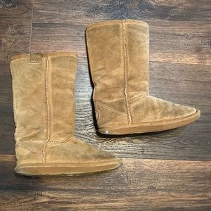 EMU Suede Tall Tan Boots